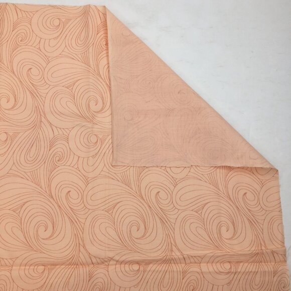 7/8 Yard Jinny Beyer Backgrounds Blenders RJR Fashion Fabric Quilting Peach Wave - Picture 7 of 7